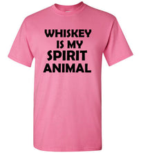 Load image into Gallery viewer, Whiskey is My Spirit Animal T Shirt