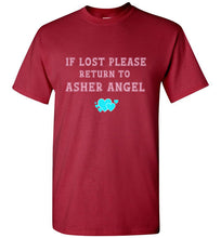 Load image into Gallery viewer, If Lost Please Return to Asher Angel T Shirt