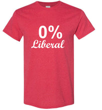Load image into Gallery viewer, 0% Liberal T Shirt