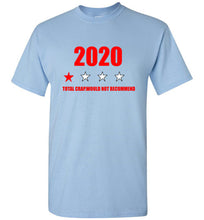 Load image into Gallery viewer, 2020 Total Crap Would Not Recommend T-Shirt - The Glam Foxx