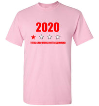 Load image into Gallery viewer, 2020 Total Crap Would Not Recommend T-Shirt - The Glam Foxx