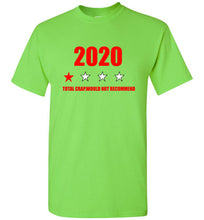 Load image into Gallery viewer, 2020 Total Crap Would Not Recommend T-Shirt - The Glam Foxx