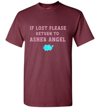 Load image into Gallery viewer, If Lost Please Return to Asher Angel T Shirt