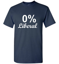 Load image into Gallery viewer, 0% Liberal T Shirt