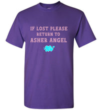 Load image into Gallery viewer, If Lost Please Return to Asher Angel T Shirt