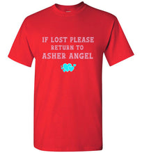 Load image into Gallery viewer, If Lost Please Return to Asher Angel T Shirt