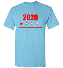 Load image into Gallery viewer, 2020 Total Crap Would Not Recommend T-Shirt - The Glam Foxx
