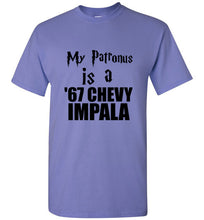 Load image into Gallery viewer, My Patronus is a 67 Chevy Impala Harry Potter Supernatural Mash UpT Shirt