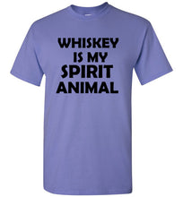 Load image into Gallery viewer, Whiskey is My Spirit Animal T Shirt