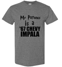 Load image into Gallery viewer, My Patronus is a 67 Chevy Impala Harry Potter Supernatural Mash UpT Shirt