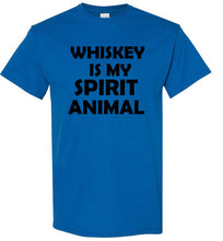 Load image into Gallery viewer, Whiskey is My Spirit Animal T Shirt