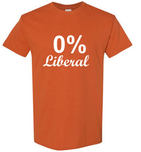 Load image into Gallery viewer, 0% Liberal T Shirt