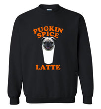 Load image into Gallery viewer, Pugkin Spice Latte Sweatshirt