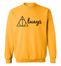 Load image into Gallery viewer, Always Harry Potter Sweatshirt - The Glam Foxx