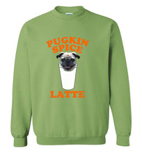 Load image into Gallery viewer, Pugkin Spice Latte Sweatshirt