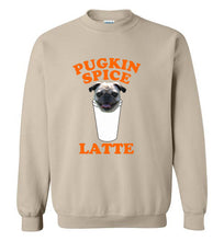Load image into Gallery viewer, Pugkin Spice Latte Sweatshirt