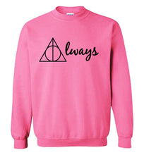 Load image into Gallery viewer, Always Harry Potter Sweatshirt - The Glam Foxx