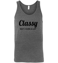 Load image into Gallery viewer, Classy But I Cuss a Lot Unisex Tank Top