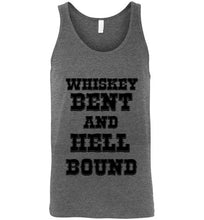 Load image into Gallery viewer, Whiskey Bent and Hell Bound Tank Top
