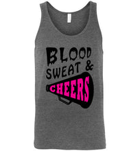 Load image into Gallery viewer, Blood Sweat and Cheers Cheerleader Tank Top