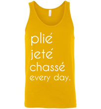 Load image into Gallery viewer, Plie Jete Chasse Unisex Tank Top