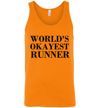 Load image into Gallery viewer, World's Okayest Runner Tank Top