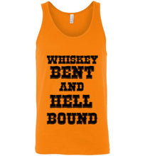 Load image into Gallery viewer, Whiskey Bent and Hell Bound Tank Top
