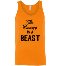Load image into Gallery viewer, This Beauty is a Beast Unisex Tank Top