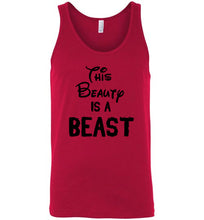 Load image into Gallery viewer, This Beauty is a Beast Unisex Tank Top