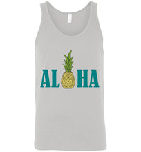 Load image into Gallery viewer, Aloha Pineapple Unisex Tank Top - The Glam Foxx