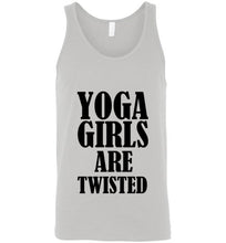 Load image into Gallery viewer, Yoga Girls are Twisted Unisex Tank Top
