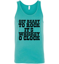 Load image into Gallery viewer, Get Ready To Rock It's Whiskey O'Clock Tank Top