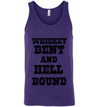 Load image into Gallery viewer, Whiskey Bent and Hell Bound Tank Top