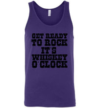 Load image into Gallery viewer, Get Ready To Rock It's Whiskey O'Clock Tank Top
