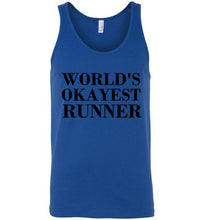 Load image into Gallery viewer, World's Okayest Runner Tank Top