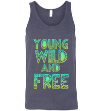 Load image into Gallery viewer, Young Wild and Free Unisex Tank Top - The Glam Foxx