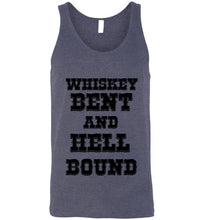 Load image into Gallery viewer, Whiskey Bent and Hell Bound Tank Top
