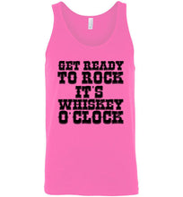 Load image into Gallery viewer, Get Ready To Rock It's Whiskey O'Clock Tank Top