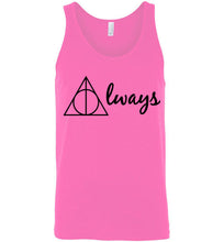 Load image into Gallery viewer, Always Harry Potter Unisex Tank Top - The Glam Foxx