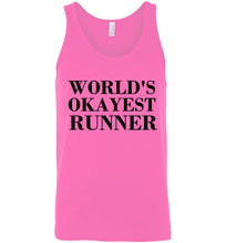 Load image into Gallery viewer, World's Okayest Runner Tank Top