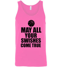 Load image into Gallery viewer, May All Your Swishes Come True Basketball Tank Top