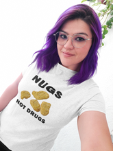 Load image into Gallery viewer, Nugs Not Drugs T Shirt - The Glam Foxx