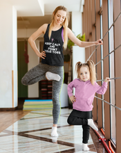 Load image into Gallery viewer, Keep Calm and Point Your Toes Unisex Tank Top