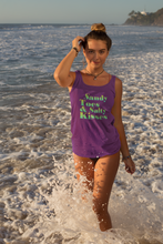 Load image into Gallery viewer, Sandy Toes and Salty Kisses Unisex Tank Top