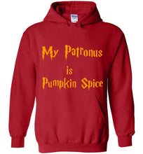Load image into Gallery viewer, My Patronus is Pumpkin Spice Hoodie - The Glam Foxx

