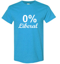 Load image into Gallery viewer, 0% Liberal T Shirt
