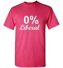 Load image into Gallery viewer, 0% Liberal T Shirt
