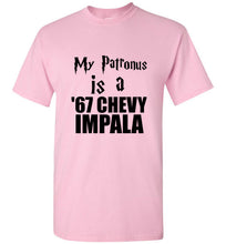 Load image into Gallery viewer, My Patronus is a 67 Chevy Impala Harry Potter Supernatural Mash UpT Shirt

