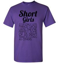 Load image into Gallery viewer, Short Girls T Shirt - The Glam Foxx
