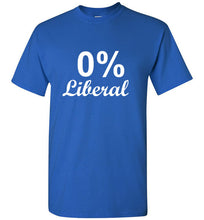 Load image into Gallery viewer, 0% Liberal T Shirt
